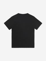 Emporio Armani Boys Logo T-Shirt in Black