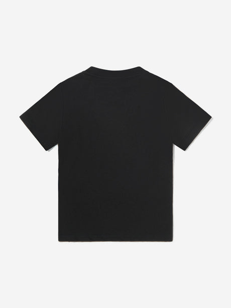 Emporio Armani Boys Logo T-Shirt in Black