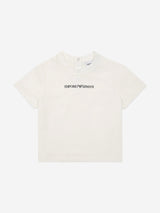 Emporio Armani Baby Boys Essential T-Shirt in White