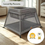 Airpod 3 Travel Cot Includes Newborn Insert - Light Grey