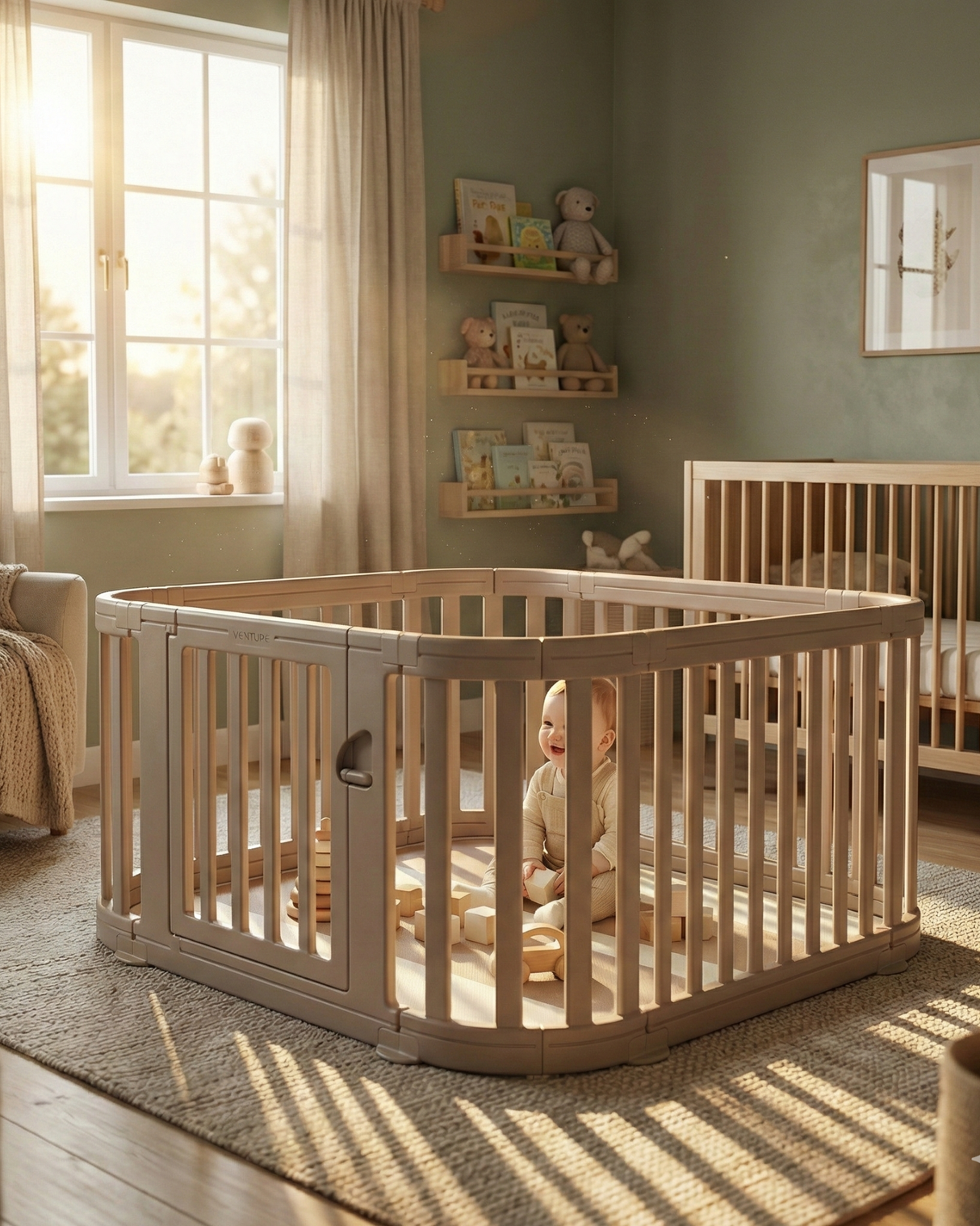All Stars Playpen - Beige