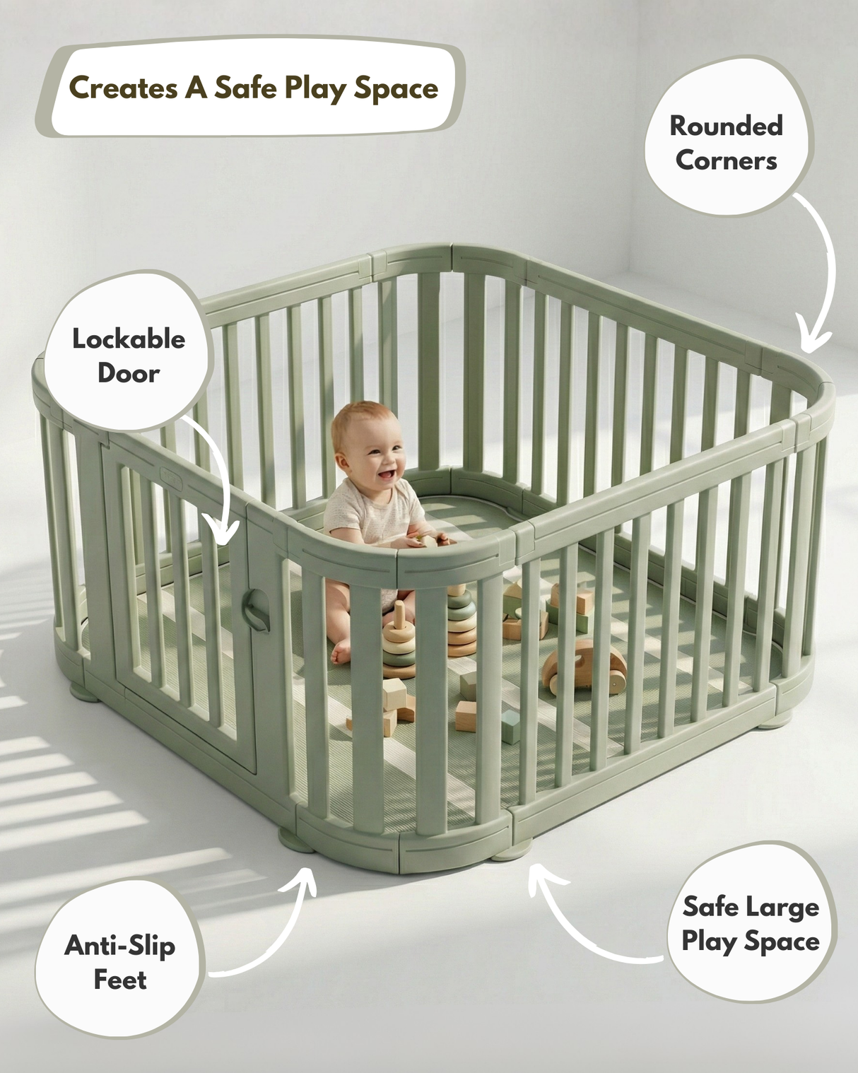 All Stars Playpen - Green