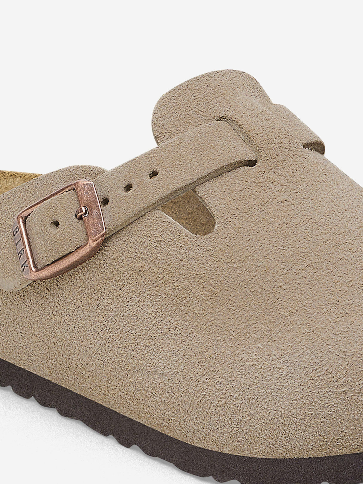 BIRKENSTOCK Kids Boston Clog Sandals in Beige