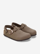 BIRKENSTOCK Kids Tokio Clogs in Brown