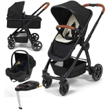 BabyLo Cloud XT 3-in-1 Travel system, Black