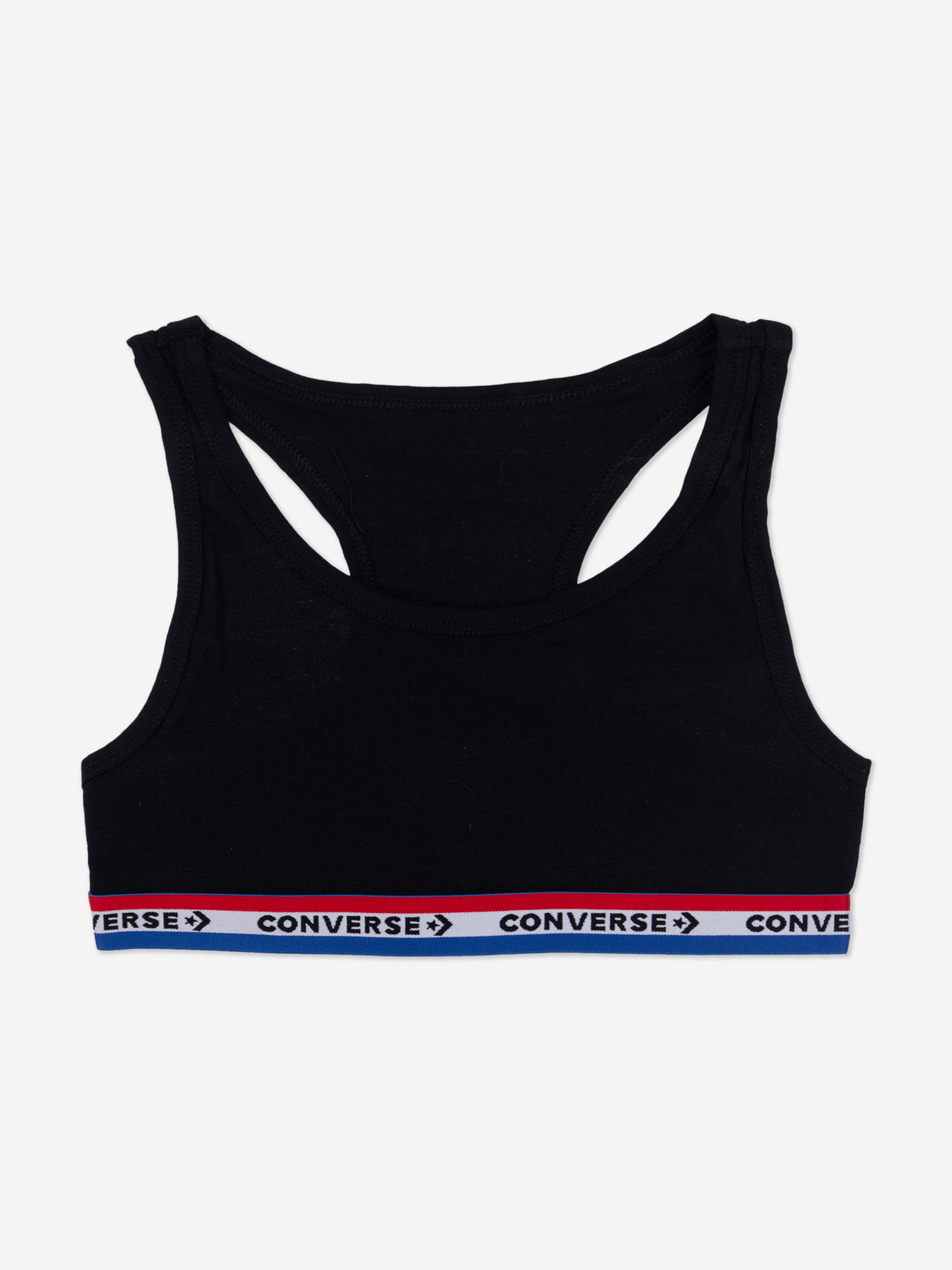 Converse Girls 2 Pack Racerback Bralette Set in Black
