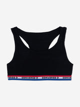 Converse Girls 2 Pack Racerback Bralette Set in Black