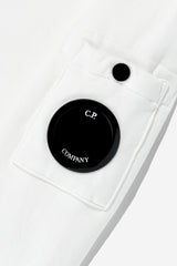 C.P. Company Boys Lens Sweatshirt in Ivory