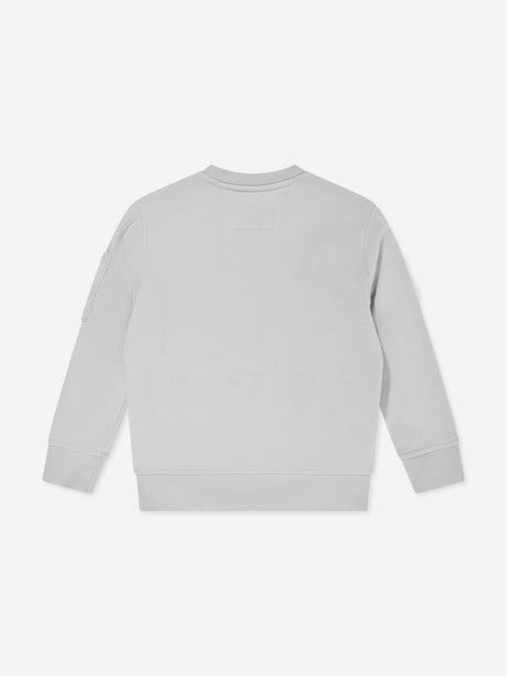 C.P. Company Boys Lens Sweatshirt in Grey