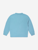 C.P. Company Boys Logo Sweatshirt in Blue