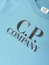 C.P. Company Boys Logo Sweatshirt in Blue