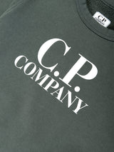 C.P. Company Boys Logo Sweatshirt in Grey