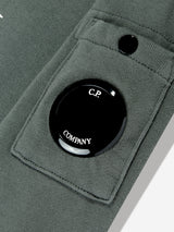 C.P. Company Boys Logo Sweatshirt in Grey