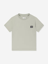 C.P. Company Boys Logo T-Shirt in Grey
