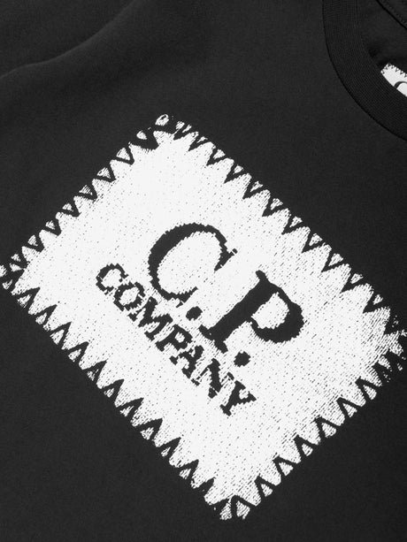 C.P. Company Boys Logo T-Shirt in Black