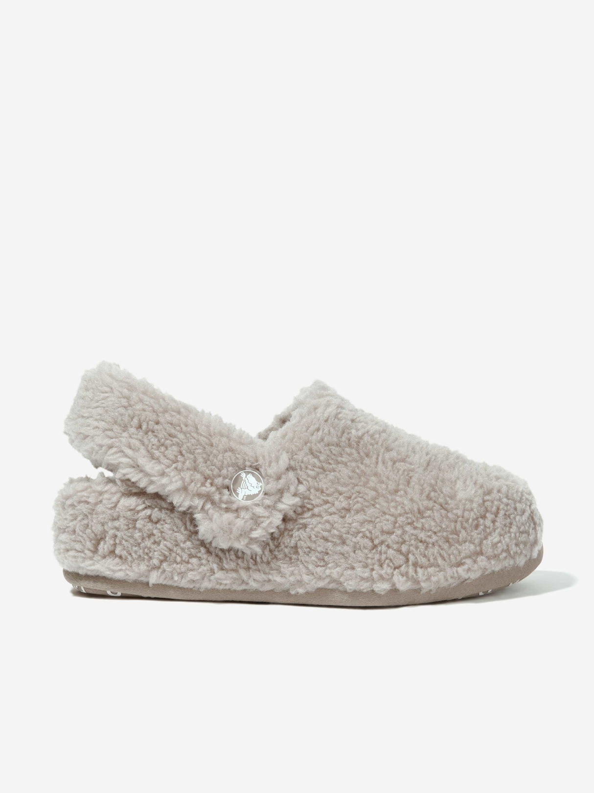 Crocs Kids Classic Cozzzy Slipper in Brown
