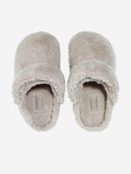 Crocs Kids Classic Cozzzy Slipper in Brown