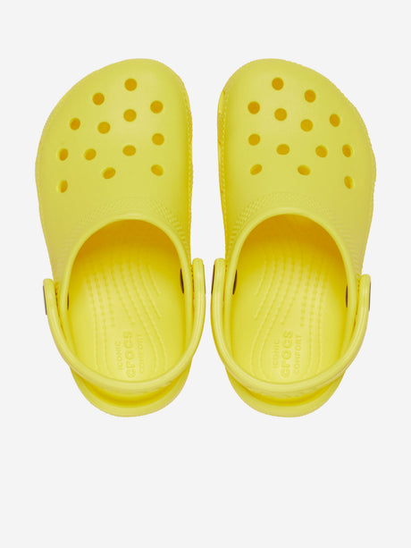 Crocs Kids Classic Clog in Yellow