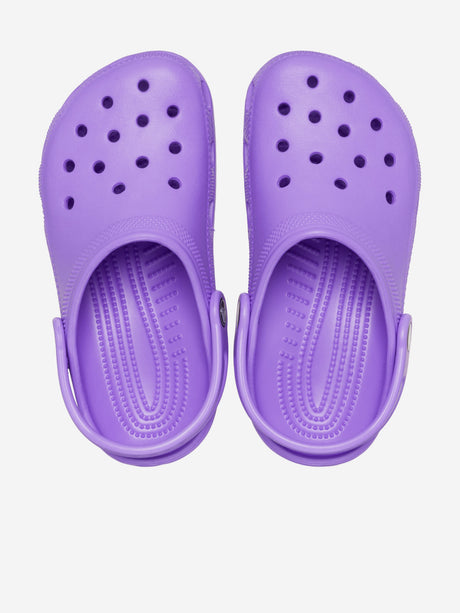 Crocs Kids Classic Clog in Purple