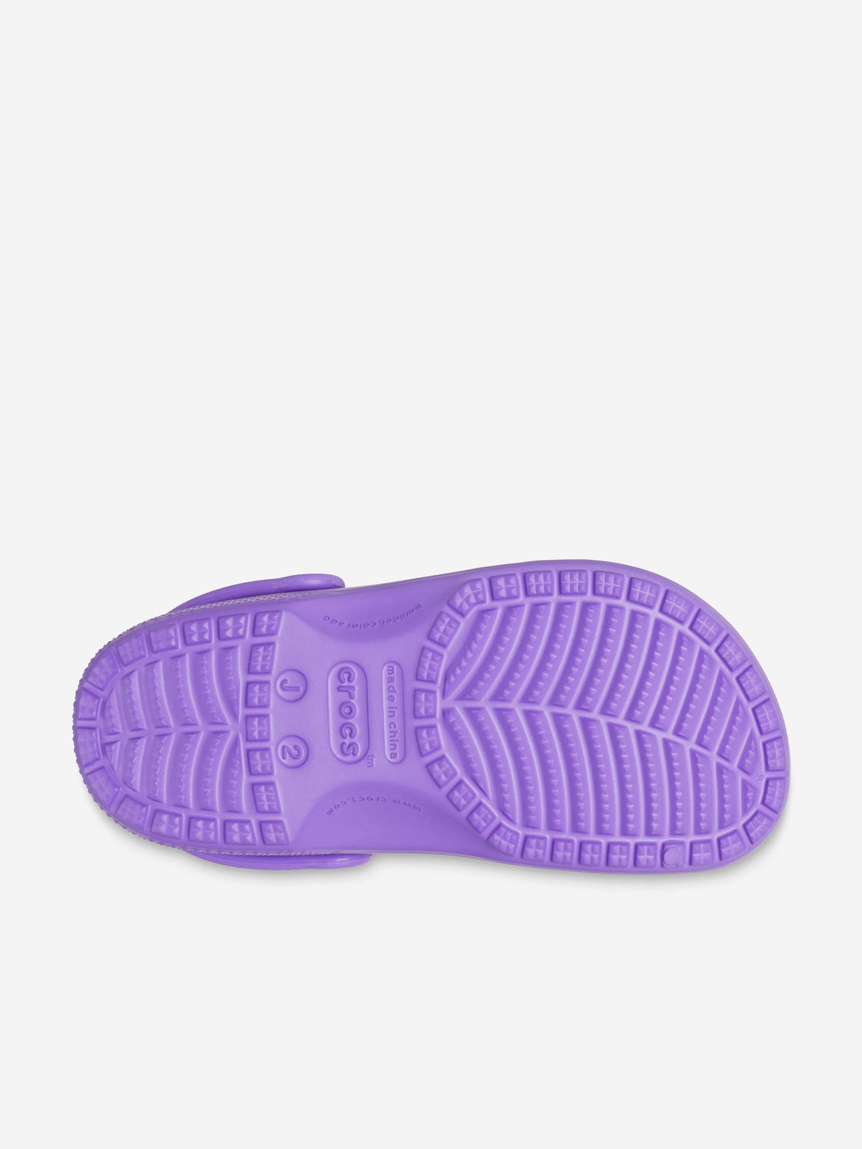 Crocs Kids Classic Clog in Purple