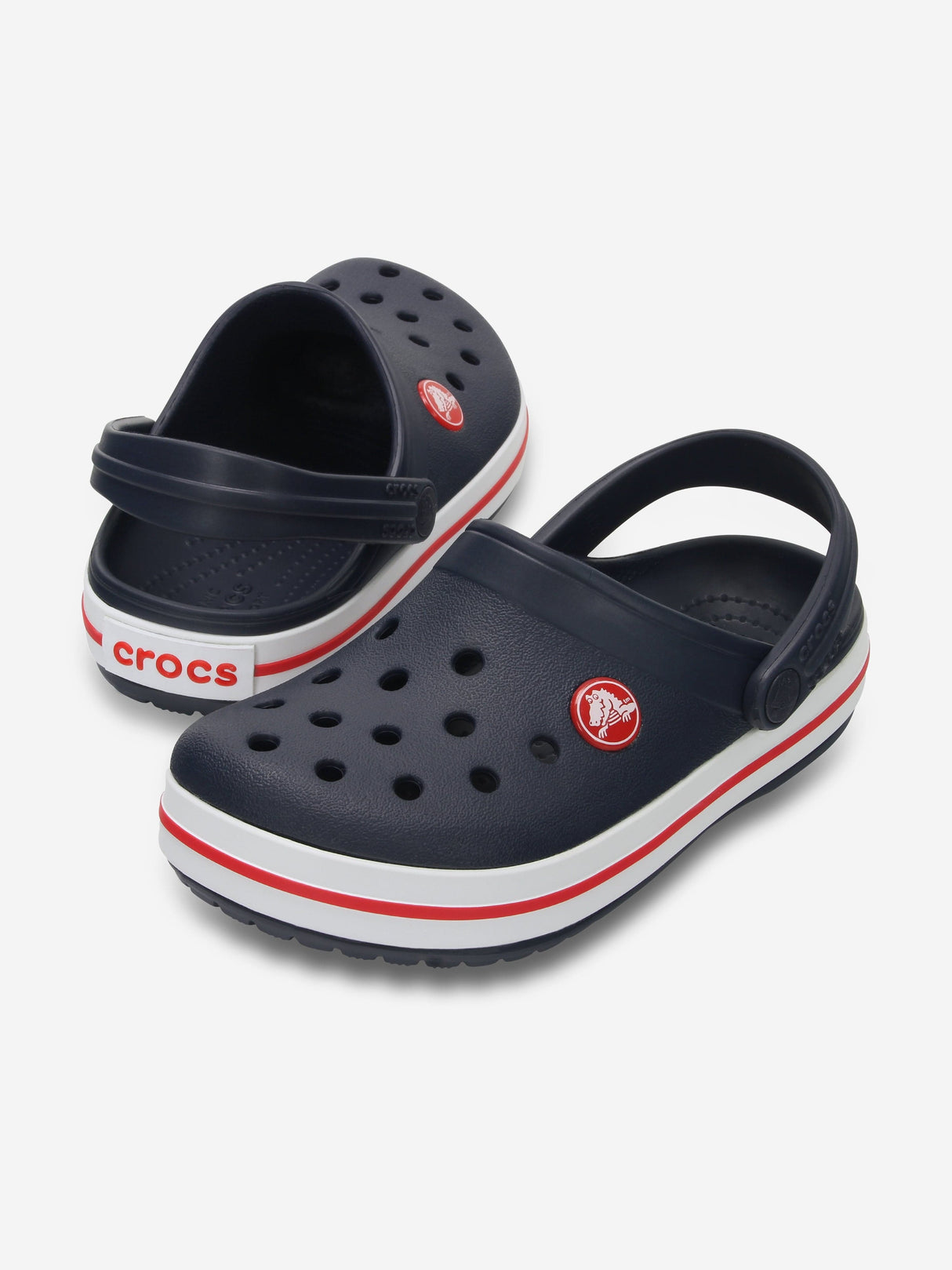 Crocs Kids Crocband Clog in Navy