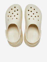 Crocs Kids Mega Crush Clog in Ivory