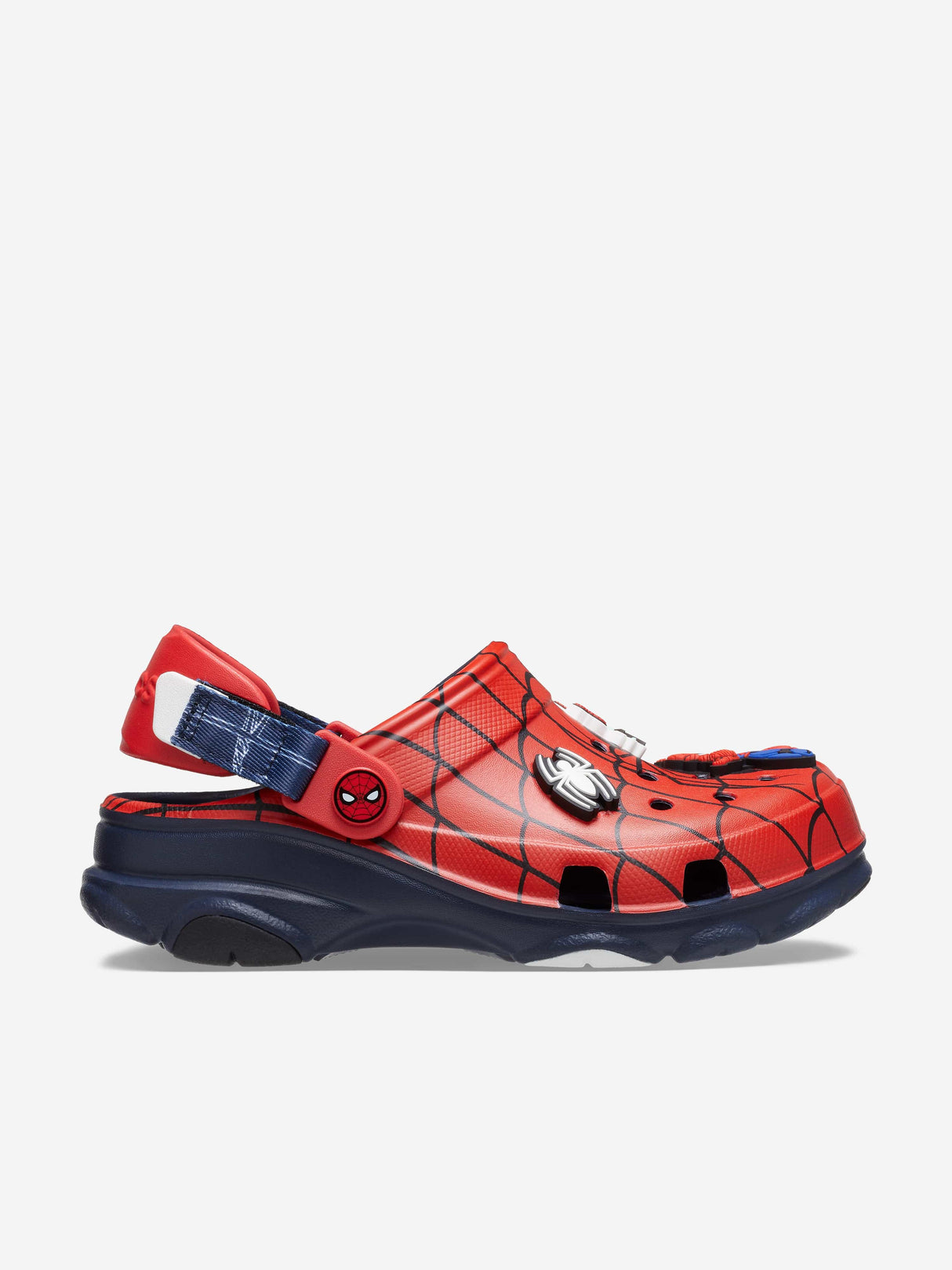 Crocs Boys Spider-Man All-Terrain Clog in Navy