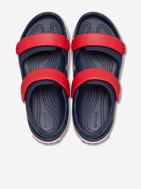 Crocs Kids Crocband Cruiser Sandal in Navy