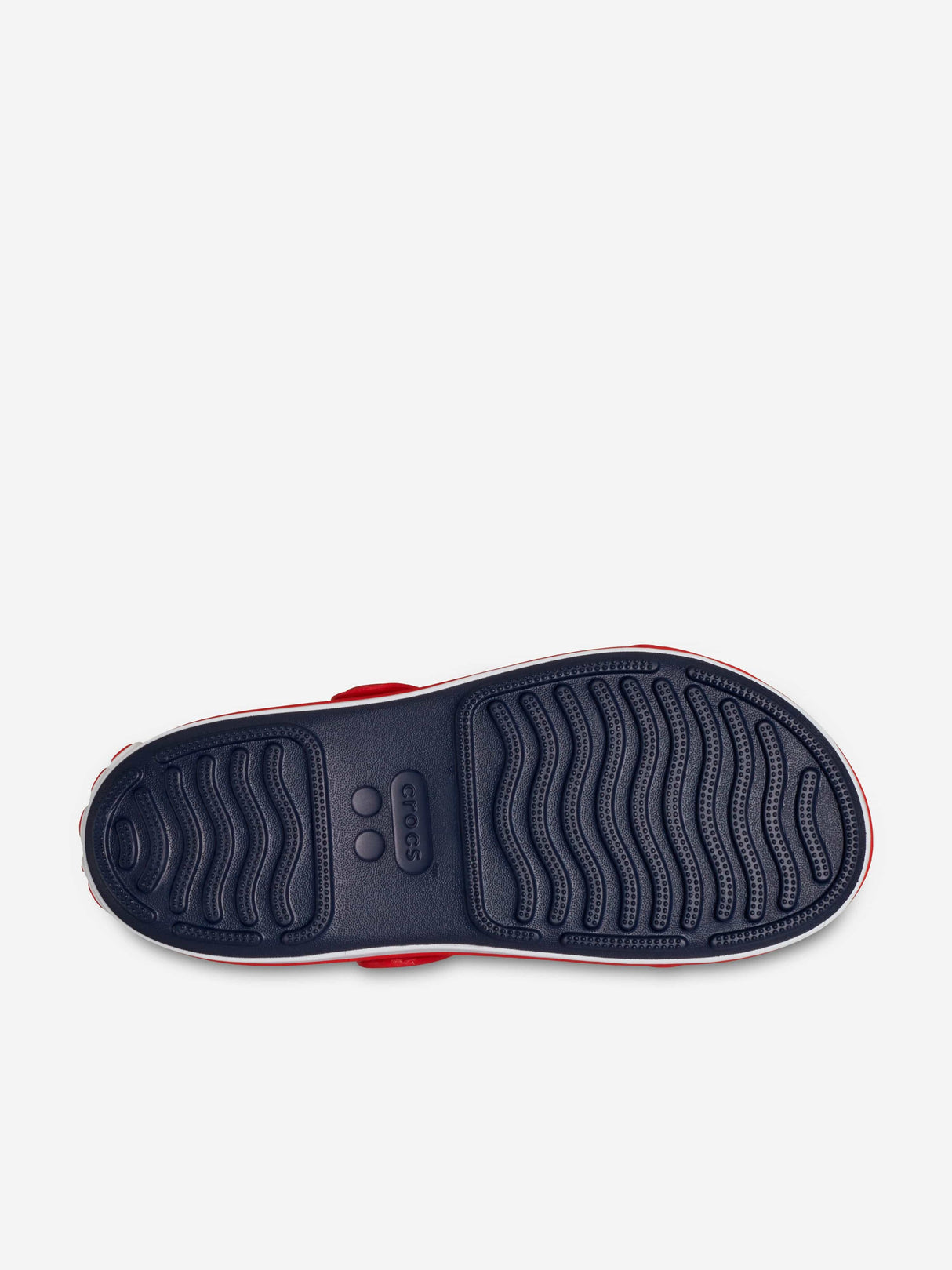 Crocs Kids Crocband Cruiser Sandal in Navy