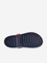 Crocs Kids Crocband Cruiser Sandal in Navy