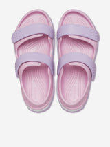 Crocs Girls Crocband Cruiser Sandal in Pink