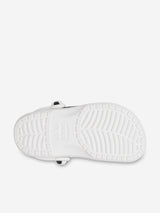 Crocs Kids Classic Soccer Ball Clog in White