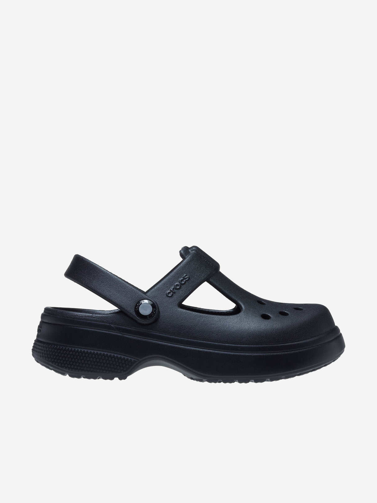 Crocs Girls Classic Mary Jane Clog in Black