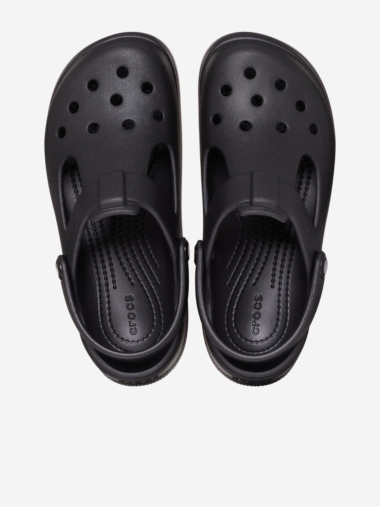 Crocs Girls Classic Mary Jane Clog in Black