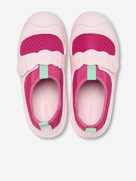 Crocs Girls Swiftwater Splash Water Shoes in Pink