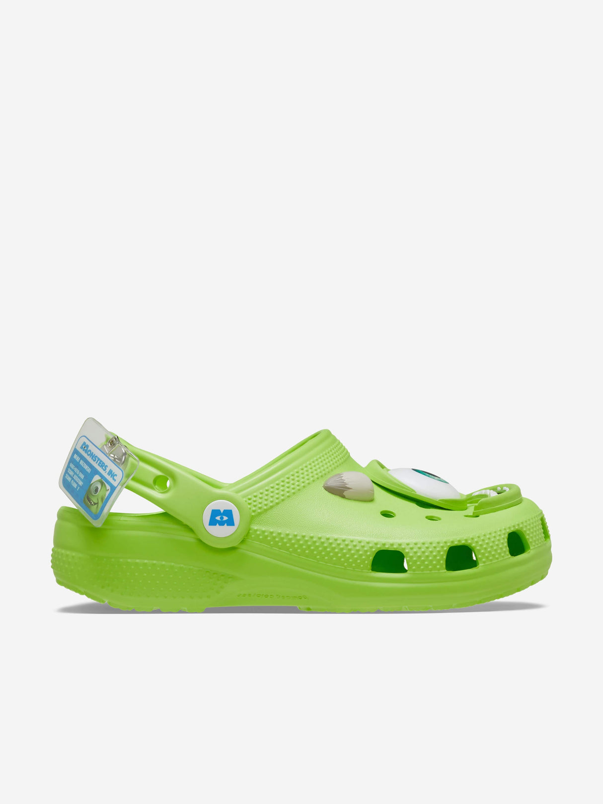 Crocs Kids Monsters Inc Mike Classic Clog in Green