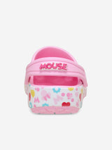 Crocs Girls Mickey Friends Minnie Classic Clog in Pink