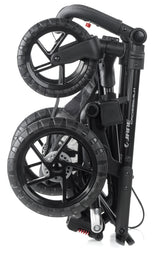 Jané Crosswalk-R All-Terrain Travel System with Sweet Carrycot & Koos iSize R1, Tech Mouse / Black Grey