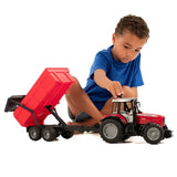 Bruder Massey Ferguson 7480 with Tipping Trailer, Toy Tractor Scale 1:16