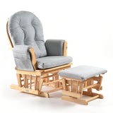 Johnston's Brompton Baby Nursing Glider & Footstool