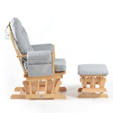 Johnston's Brompton Baby Nursing Glider & Footstool