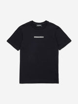 Dsquared2 Kids Logo T-Shirt in Black