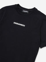 Dsquared2 Kids Logo T-Shirt in Black