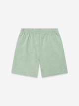 EA7 Emporio Armani Boys Logo Bermuda Shorts in Green
