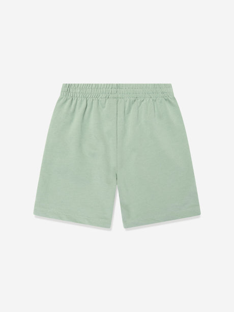EA7 Emporio Armani Boys Logo Bermuda Shorts in Green