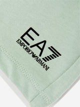 EA7 Emporio Armani Boys Logo Bermuda Shorts in Green
