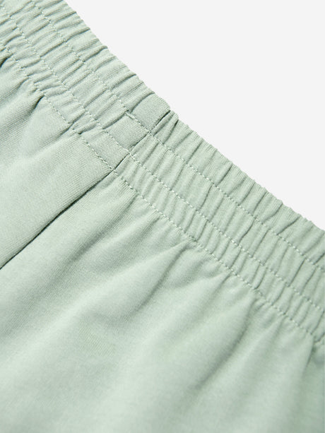 EA7 Emporio Armani Boys Logo Bermuda Shorts in Green