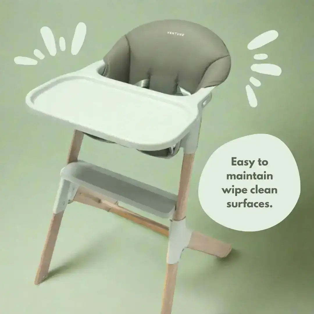 MICO Baby & Toddler Highchair - Green