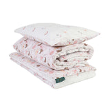 FORREST 3 Piece Reversible Cot Bed Set – Organic Cotton Baby Bedding - Fairy