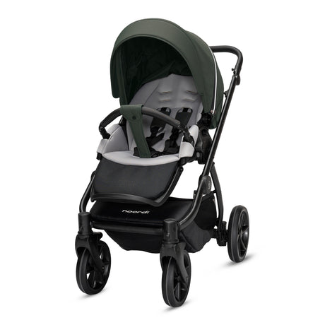 Noordi Fjordi V2 – 2in1 Pushchair with ThermoCot™ Carrycot, Alpine Moss